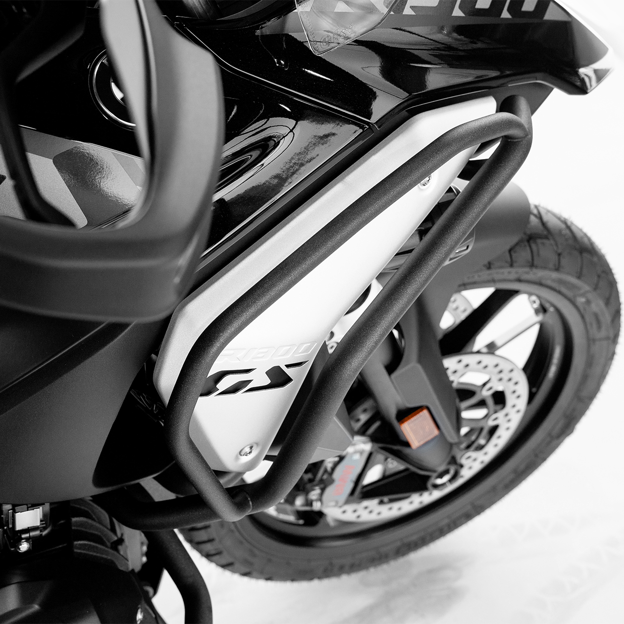 Upper Protection Bars Pro Stainless Steel black coated 1