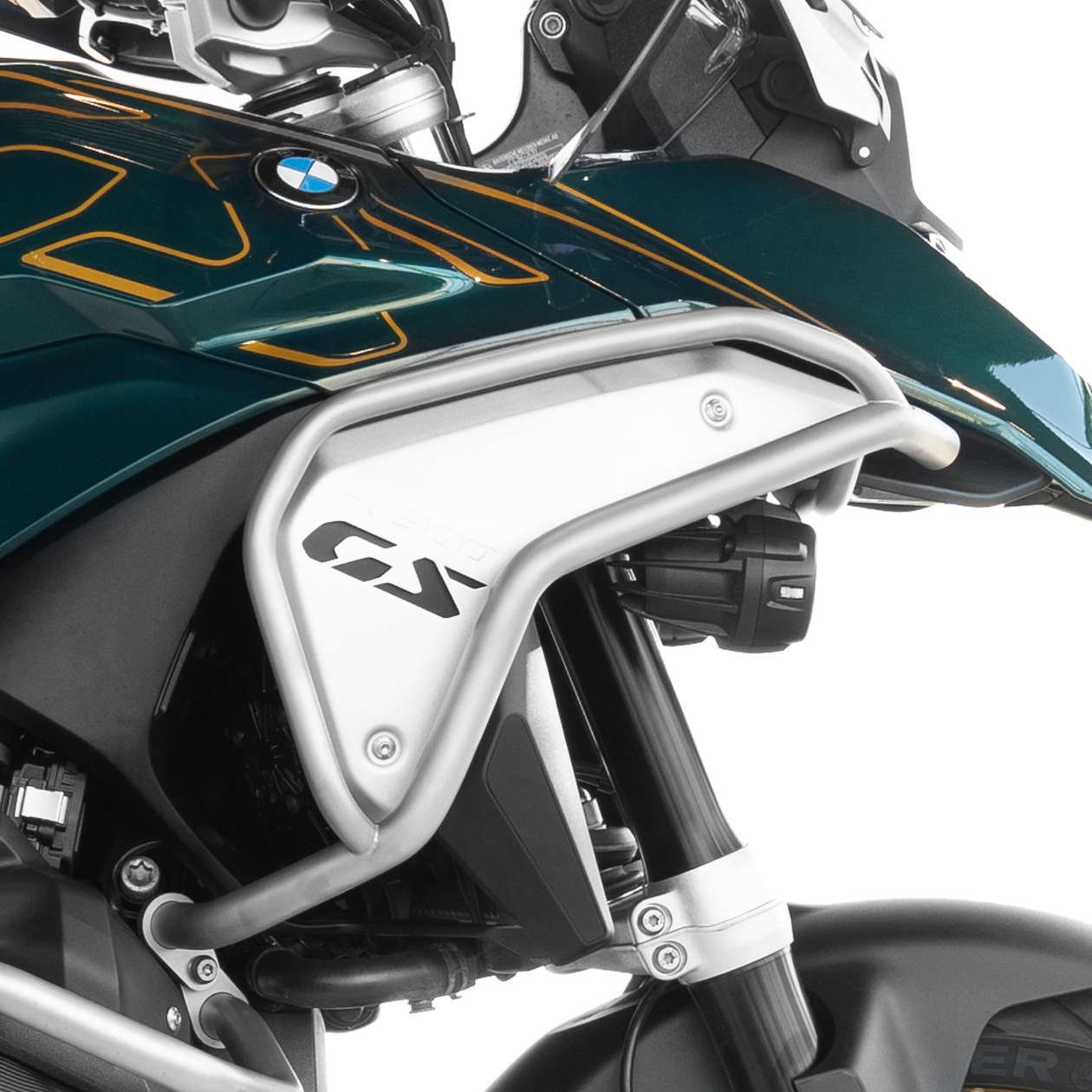 Upper Protection Bars Pro Stainless Steel brushed